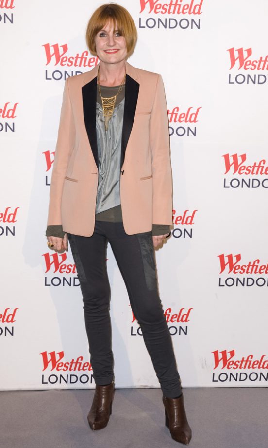 Mary Portas At The Opening Night Of Westfield Shopping Centre's 'Greatest Fashion Show on Earth', 2010
