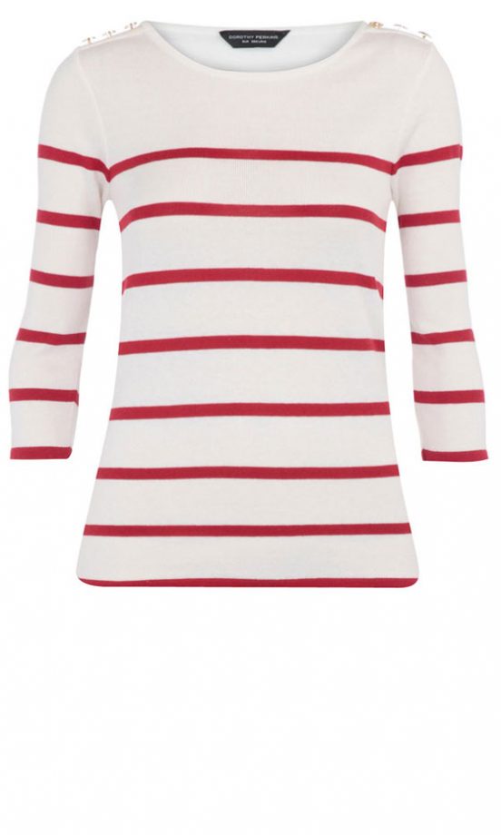 Dorothy Perkins Stripe Jumper, £25