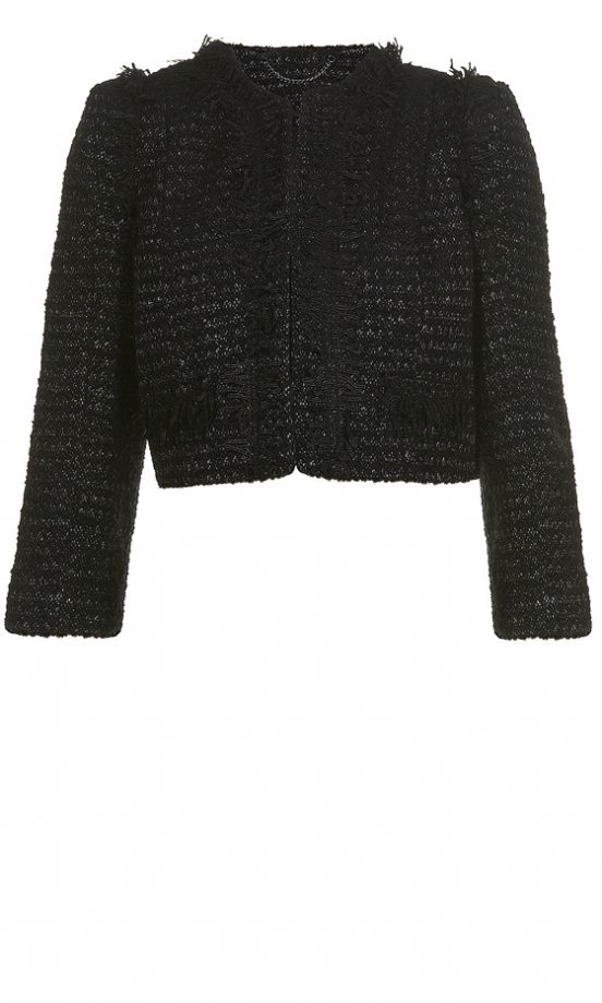 Topshop Premium Hairy Bolero Jacket, £65