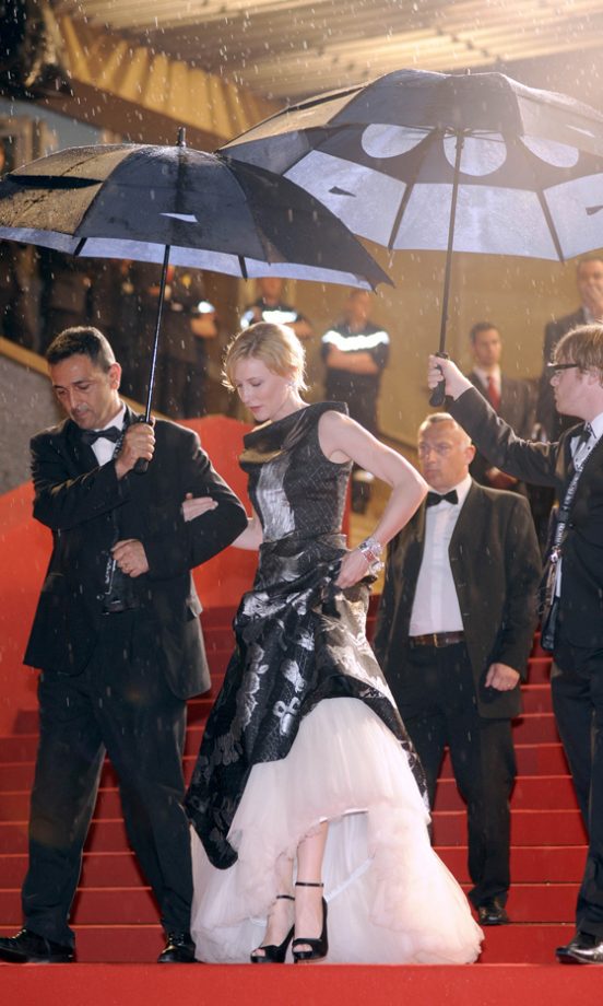 Cate Blanchett Wearing A Dress By Alexander McQueen And Jewellery By Van Cleef & Arpels At The 63rd Cannes Film Festival, 2010