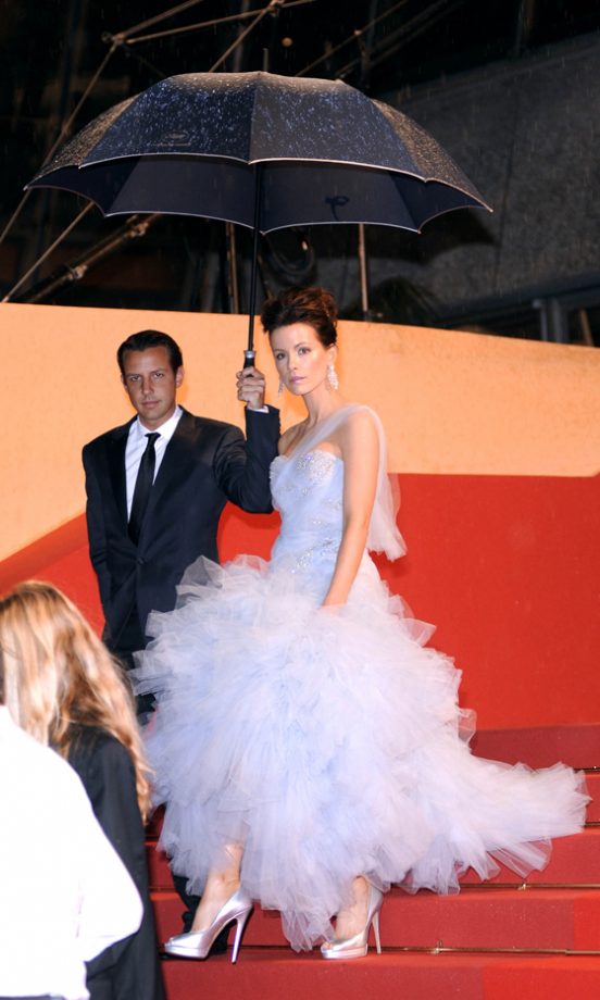 Kate Beckinsale Wearing Marchesa At The 63rd Cannes Film Festival, 2010