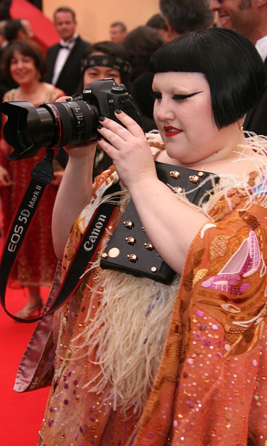 Beth Ditto Snaps The Paps At The 63rd Cannes Film Festival, 2010