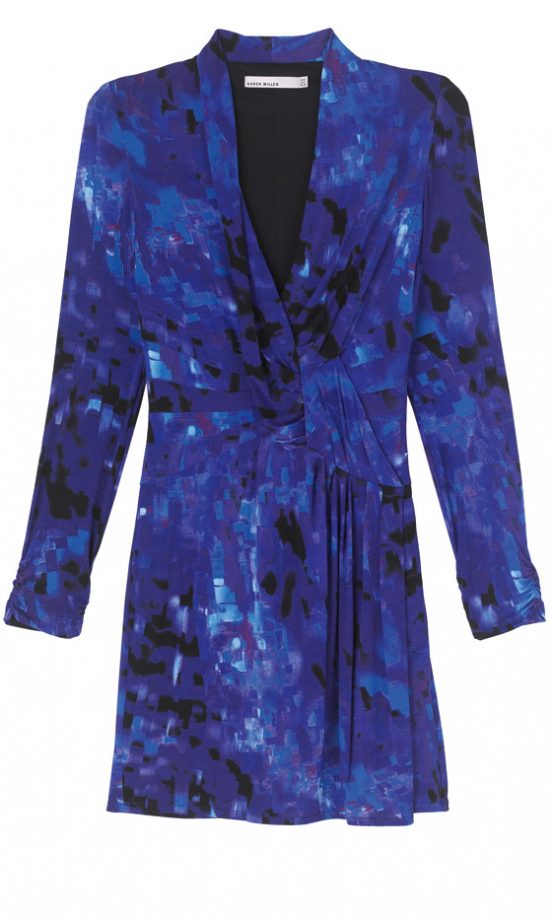 Karen Millen Print Jersey Dress, £150