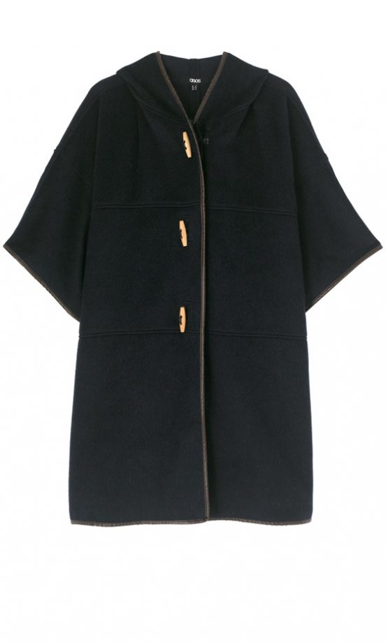 Asos Contrast Trim Cape, £80