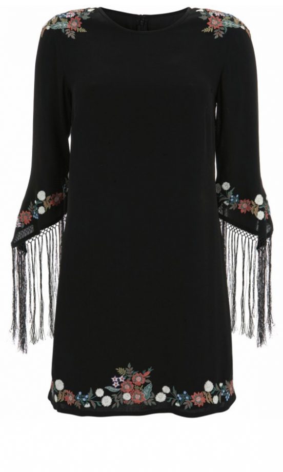 Kate Moss For Topshop Black Shift Dress, £150