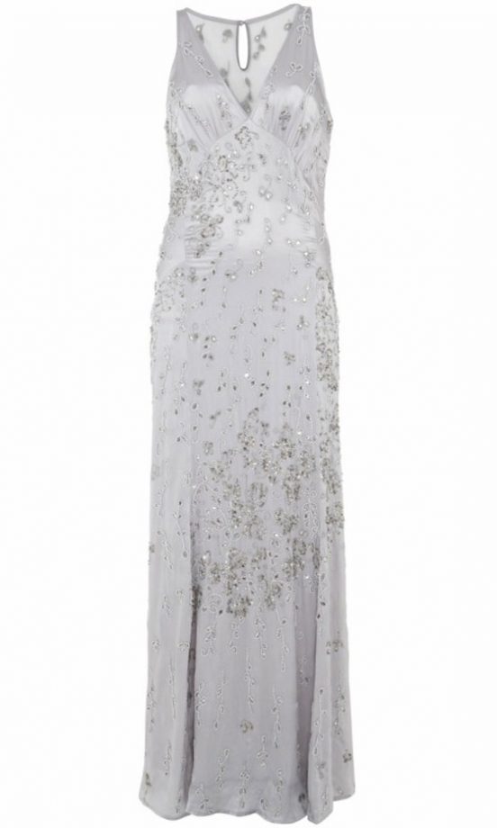 Kate Moss For Topshop Pleat Godet Dress, £250