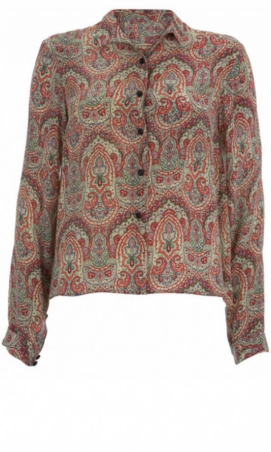Kate Moss For Topshop Paisley Shirt, £60