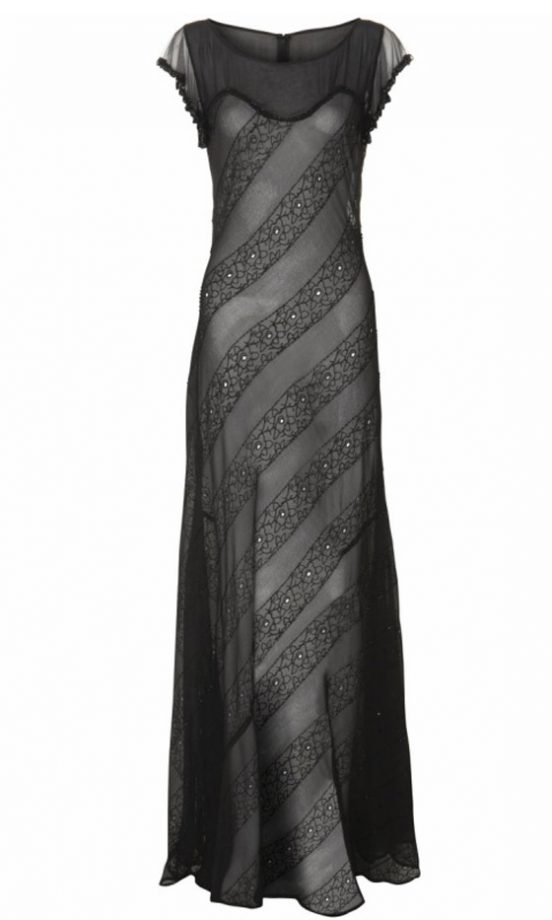 Kate Moss For Topshop Beaded Panel Dress, £200