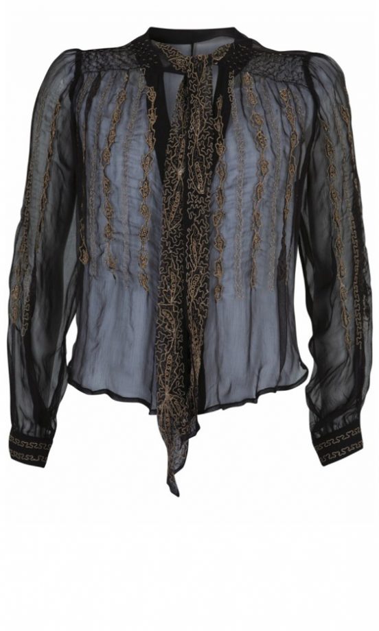 Kate Moss For Topshop Scarf Blouse, £65