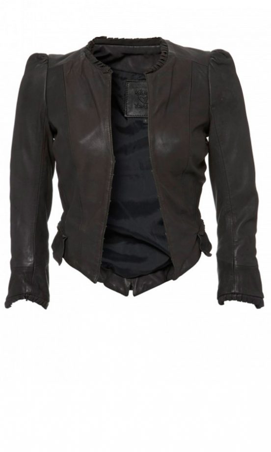 Kate Moss For Topshop Leather Blouse, £150
