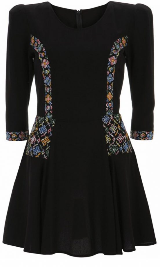 Kate Moss For Topshop Panel Tes Dress, £80