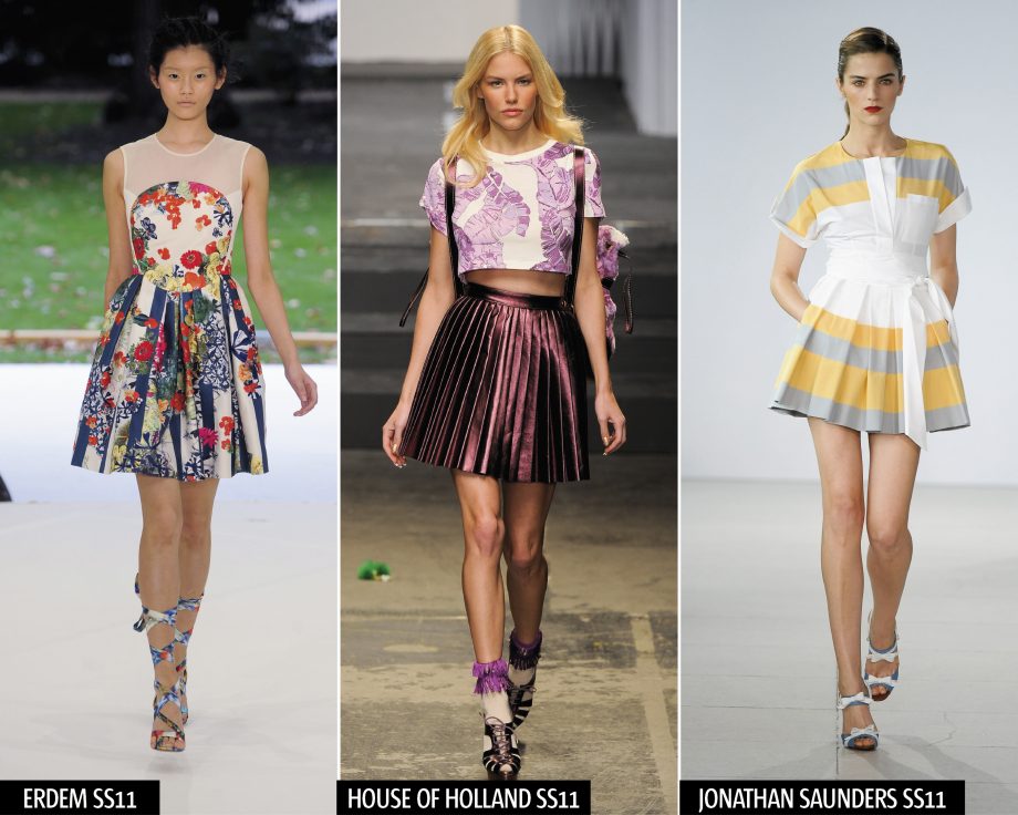 Erdem, House of Holland and Jonathan Saunders Spring/Summer 11 Catwalks