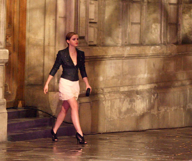 Check out the fierce new pictures of Emma Watson on the set of Lancome's New Campaign