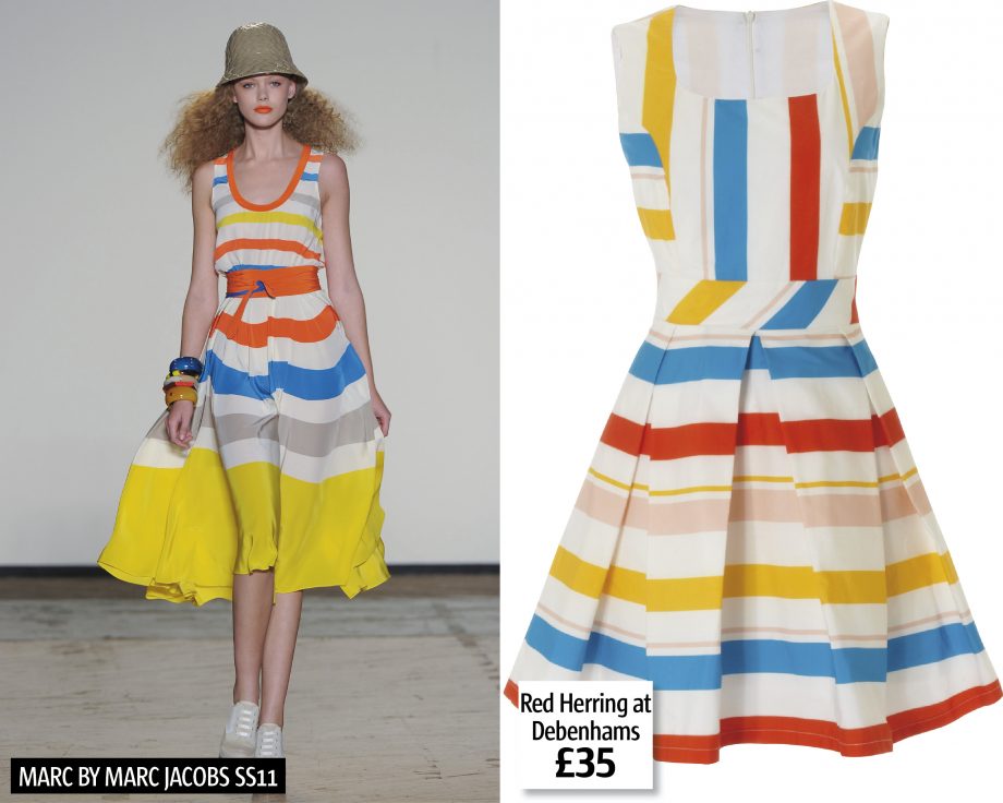 Get the Marc by Marc Jacobs Look at high-street favourite Debenhams, £35