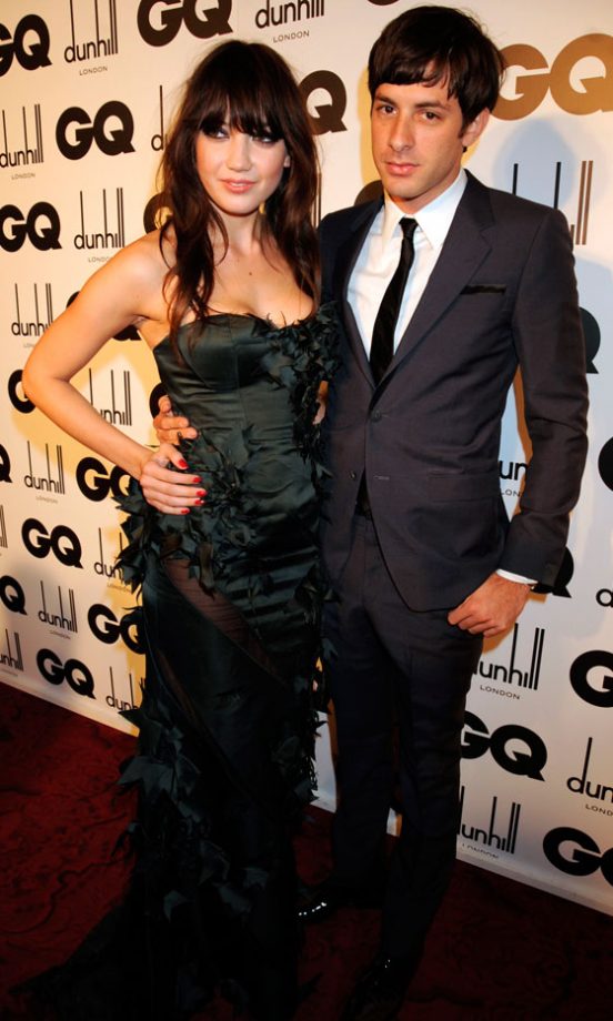 Daisy Lowe With Then-Boyfriend Mark Ronson At The GQ Men Of The Year Awards, September 2008