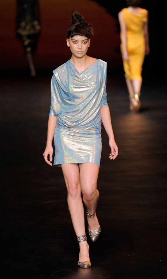 Daisy Lowe Turned Heads At The PPQ SS09 Fashion Show At London Fashion Week, September 2008