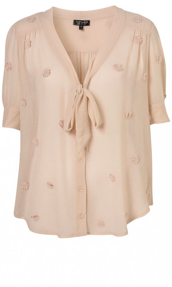 Topshop Applique Blouse, £40