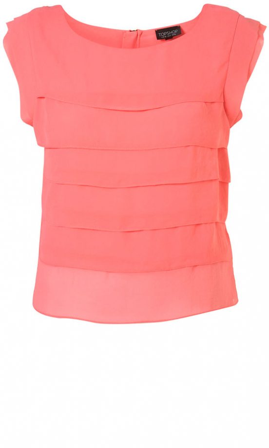 Topshop Tiered Top, £34