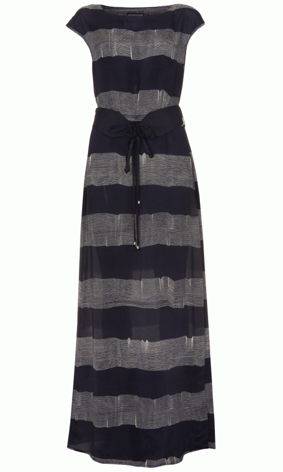 Warehouse Stripe Maxi Dress, £75