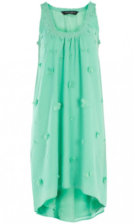 Dorothy Perkins Online Exclusive: Mint Flower Dress, £65