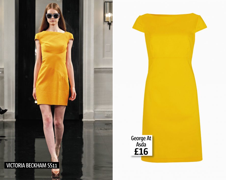 Get the Victoria Beckham look with this stunning dress from George at Asda's spring/summer 2011 fashion collection