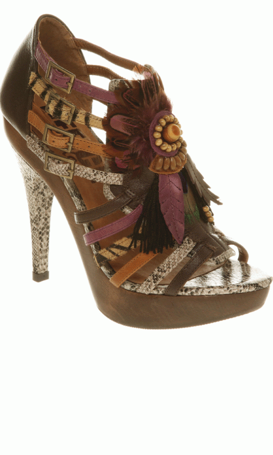 Office Madagascar Brown Heels, £85
