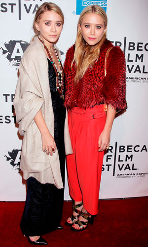 Mary-Kate Olsen and Ashley Olsen on the red carpet in New York rocking the eclectic boho style they do so well
