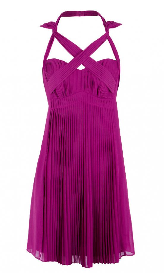 Warehouse Pleated Party Dress, £75