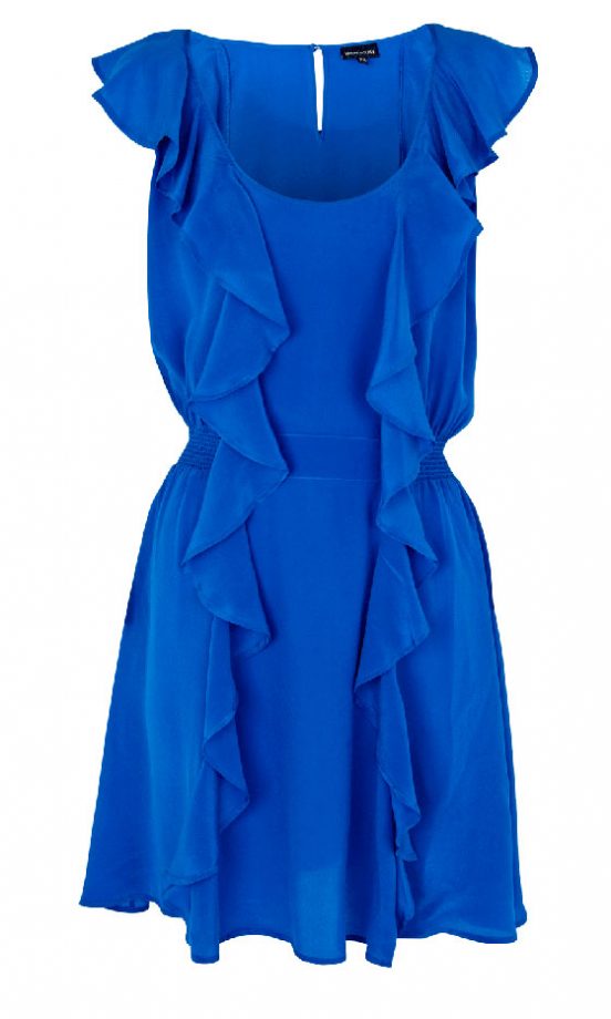Warehouse Samara Ruffle Dress, Was £65 Now £45