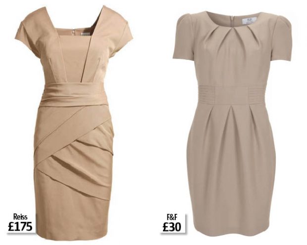 Kate Middleton's Shola Reiss dress sold out in seconds. Can't wait for 6 weeks for one? Check out Tesco's F&F limited edition version of the dress.