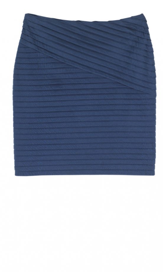 Mango Navy Skirt, £44.90 - In Store Only