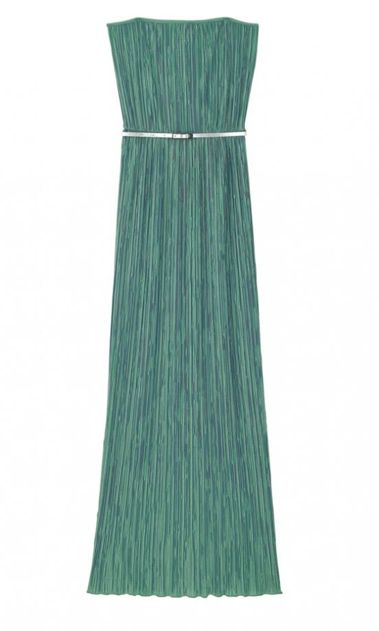 Miss Selfridge Pleated Maxi Dress With Belt, £50