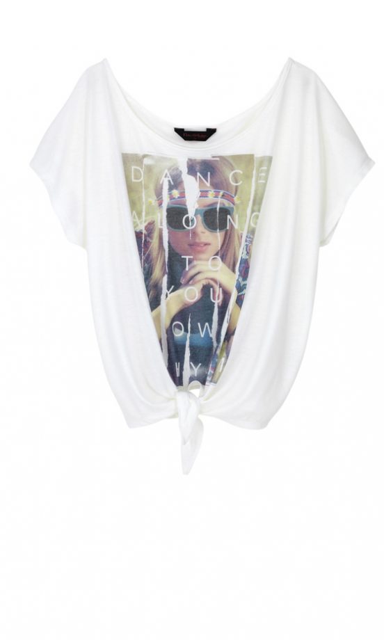 Miss Selfridge Photo Print T-Shirt, £22