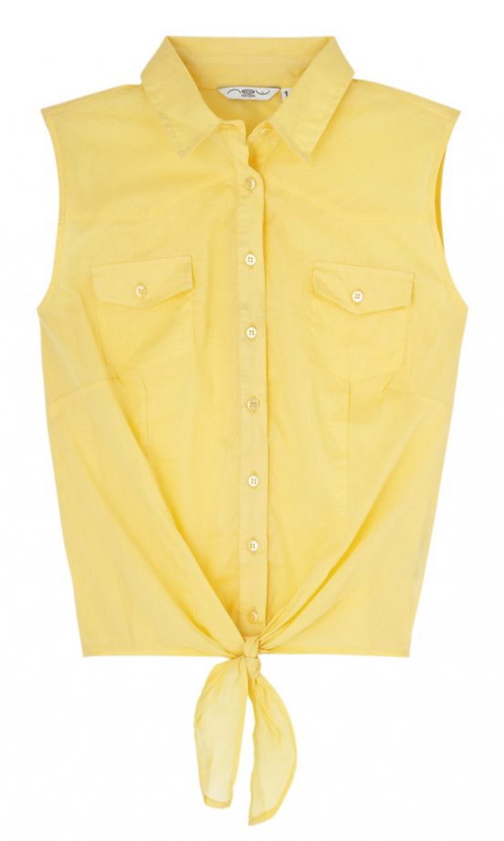 New Look Sleeveless Tie Shirt, £12.99