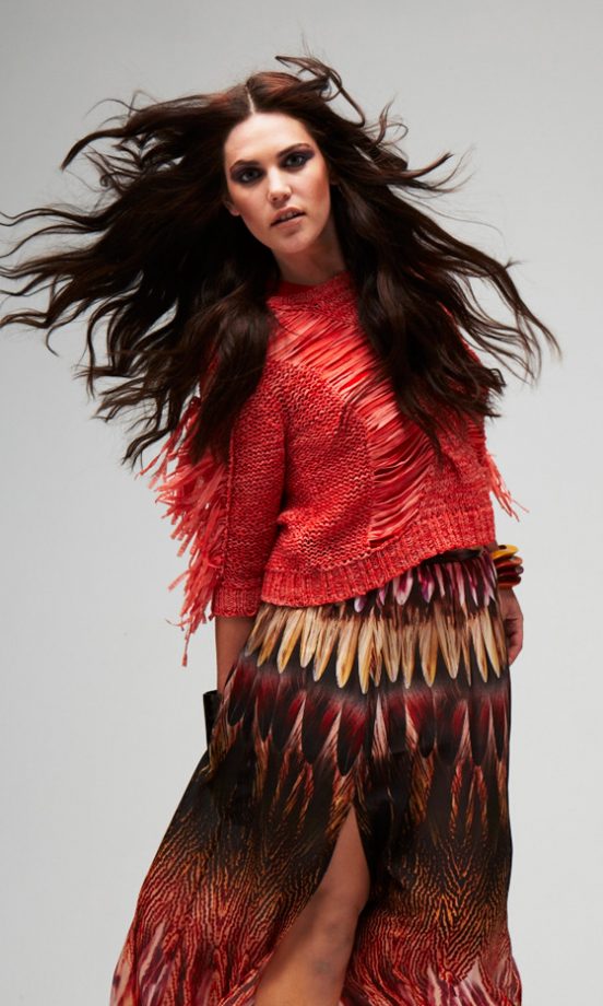Topshop Fringed Jumper, £50