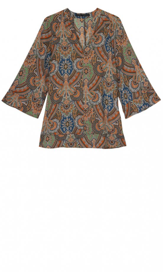 Zara Paisley Top, £29.99 - In Store Only