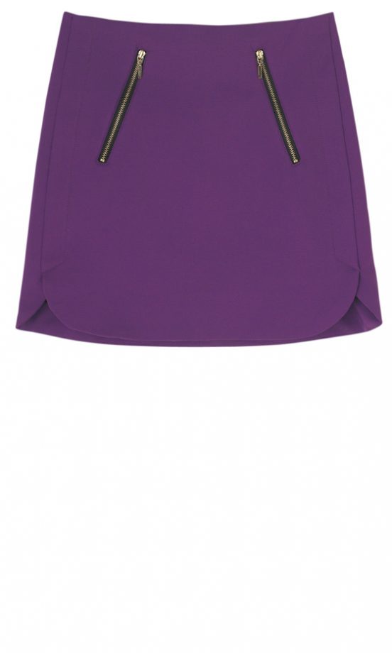 Zara Purple Skirt, £25.99 - In Store Only