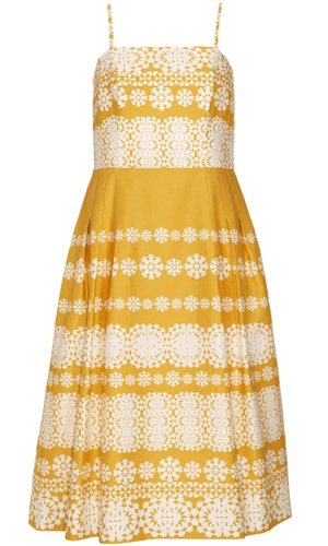 Snap up Littlewoods' Yellow Printed Sun Dress, £55