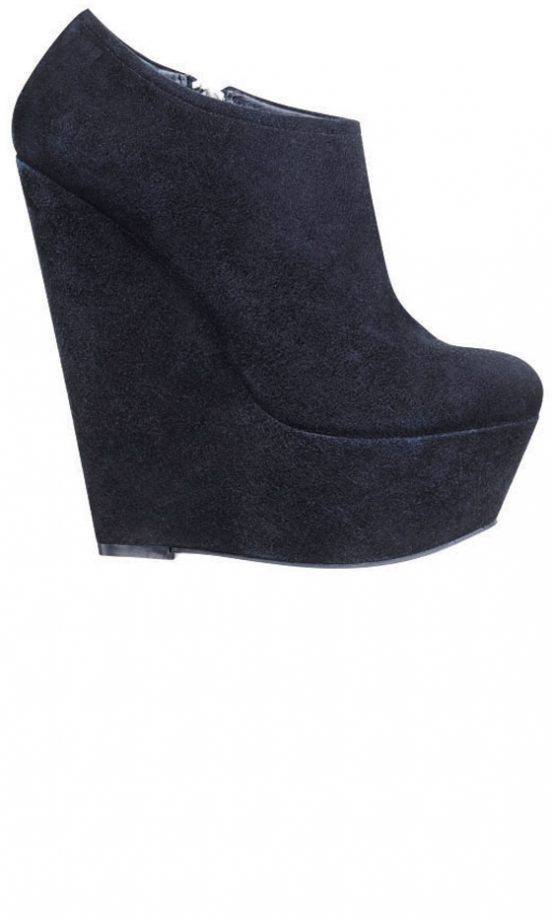 Carvela At Kurt Geiger Angelina Platform Wedge Shoe In Black, £150