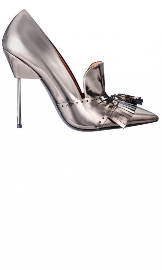 Kurt Geiger Clementine Shoe In Gunmetal