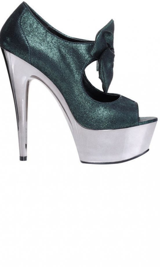 Carvela At Kurt Geiger Glam Green Shoe, £150