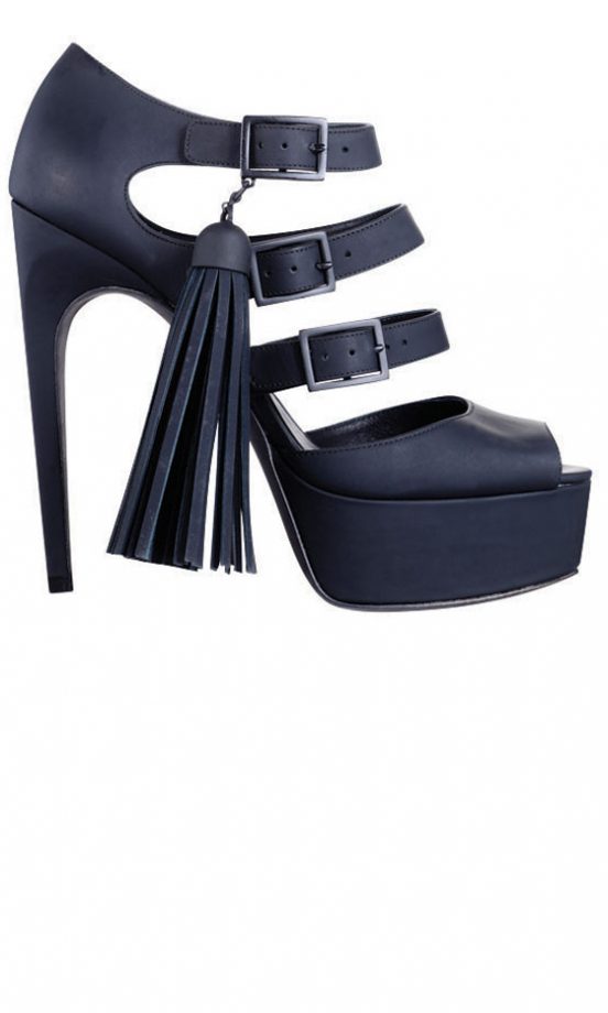 Kurt Geiger Glossy Tassle Party Shoe, £350