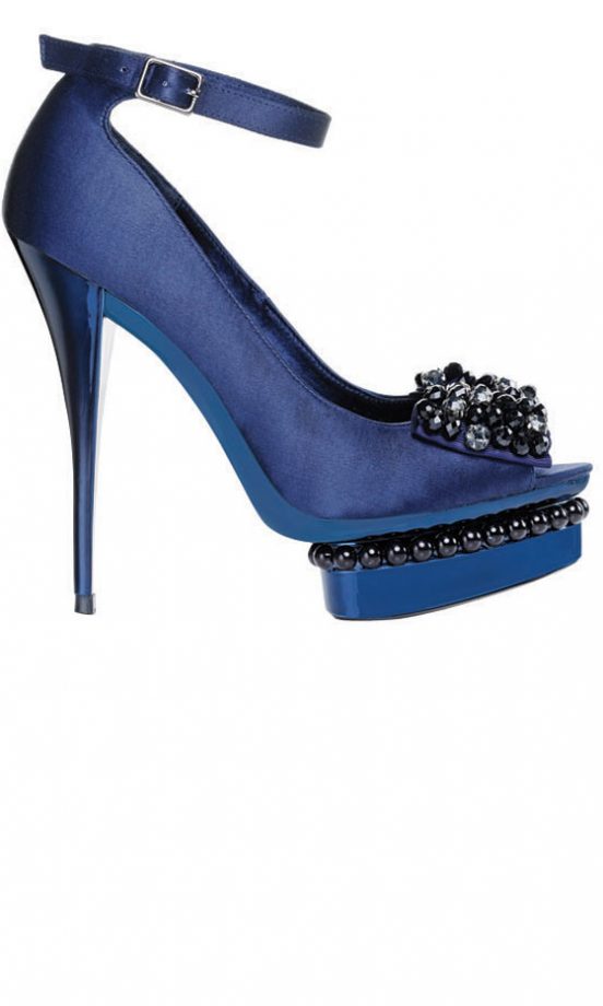 Carvela At Kurt Geiger Gracious Sandal In Blue, £130