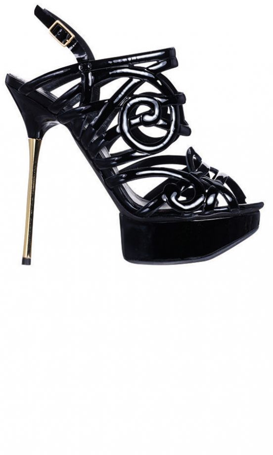 Kurt Geiger Black Hermine Sandal, £320