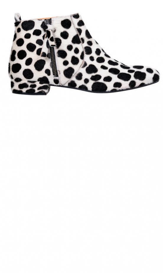 Kurt Geiger Dalmation Print Momentum Ankle Boot, £195