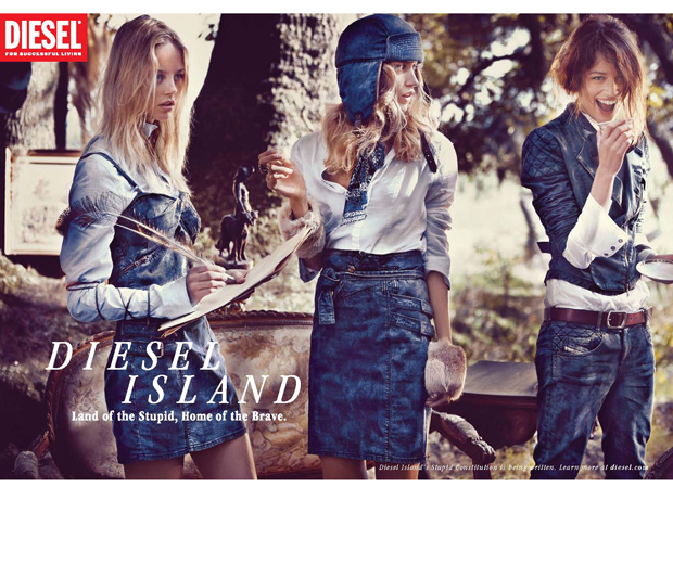 Take a peek at Diesel's hot new AW11 campaign
