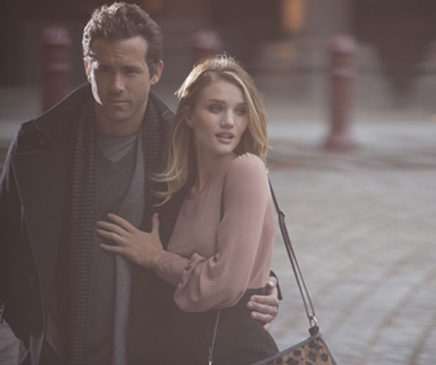 Ryan Reynolds and Rosie Huntington-Whiteley in the Marks & Spencer Campaign
