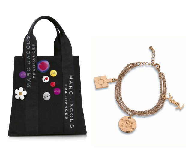 Get these amazing designer goodies for free when you buy a YSL or Marc Jacobs fragrance from The Perfume Shop
