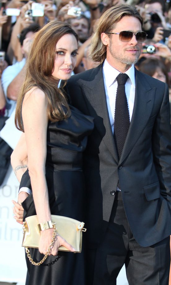 Brad Pitt And Angelina Jolie At The Toronto Film Festival, 2011