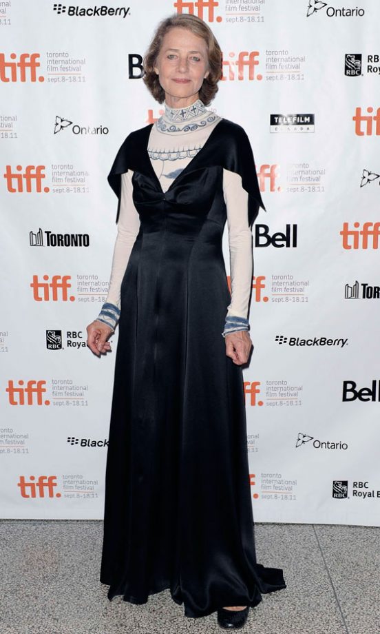 Charlotte Rampling At The Toronto Film Festival, 2011